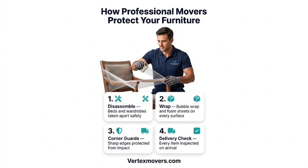 How Profestional Movers Protect Your Furniture